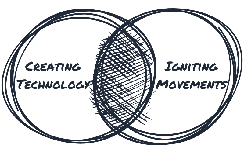 Creating technology and igniting movements